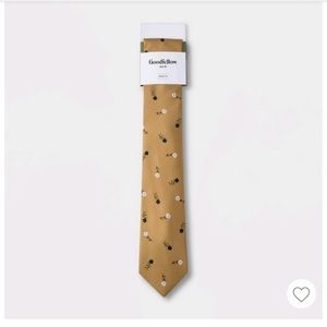 Target Goodfellas NWT slim yellow flowered necktie